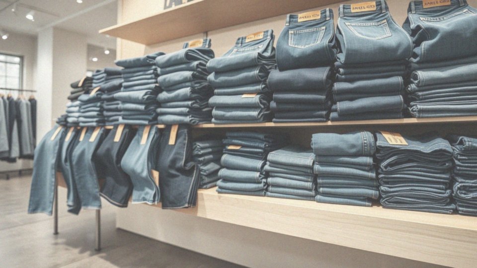 Jakie rozmiary nogawek są dostępne w jeansach damskich?