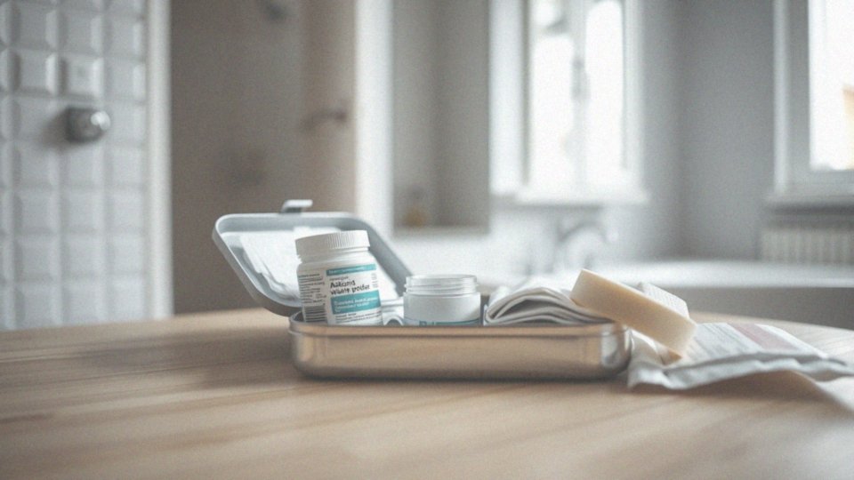 Jakie działanie przeciwzapalne ma zasypka na rany z antybiotykiem?
