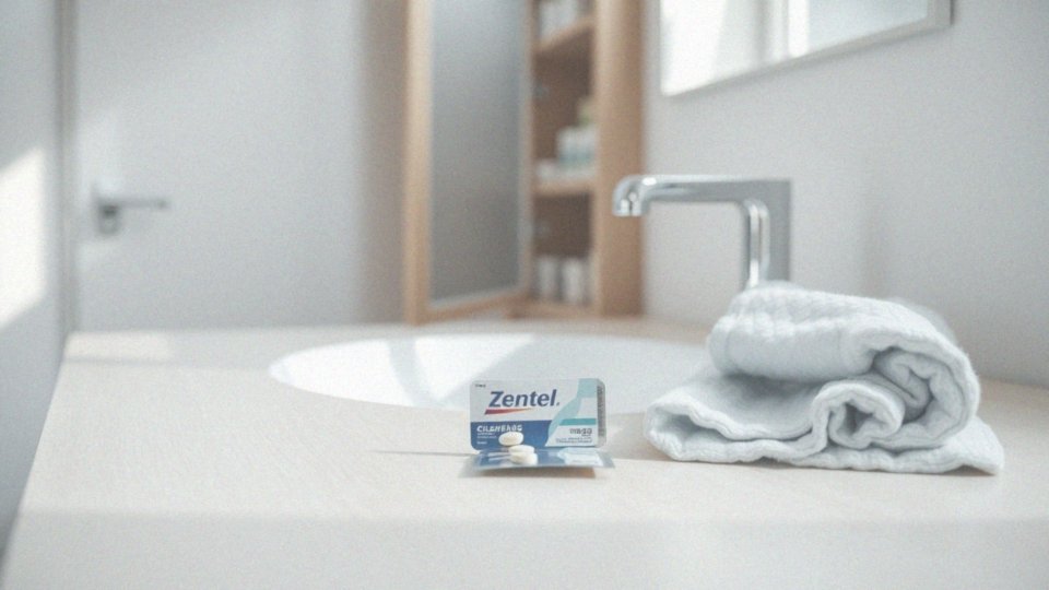 Jakie pasożyty można eliminować za pomocą Zentelu?
